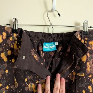 Big Bud Press Paint Splatter Brown Work Pants